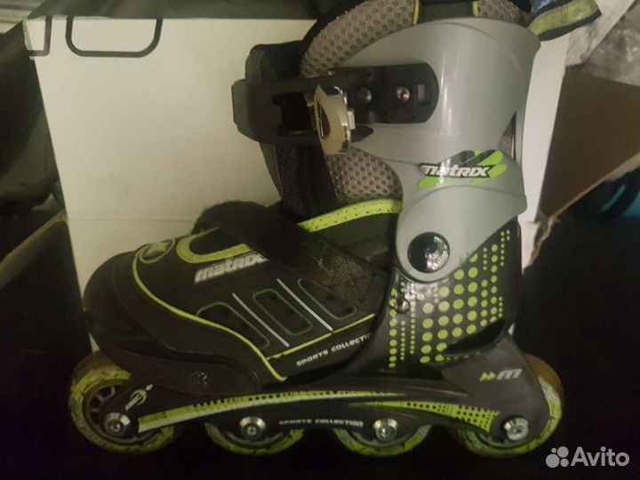 Роликовые коньки детские раздвижные