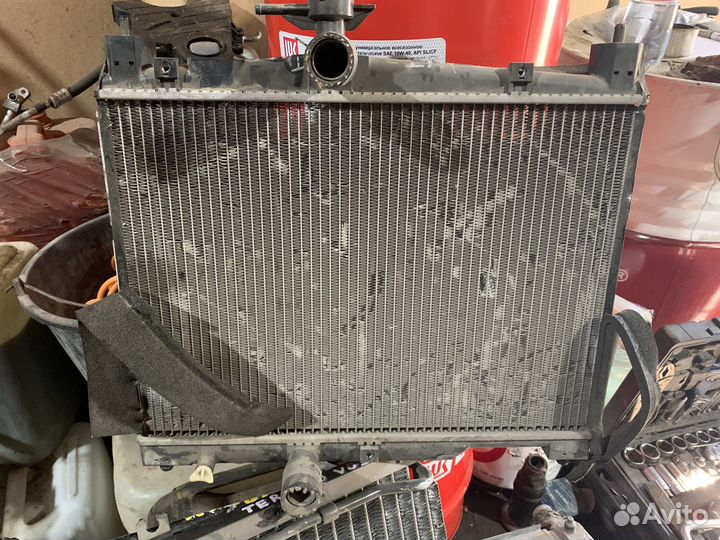 Радиатор основной Toyota Vitz вариатор / МКПП