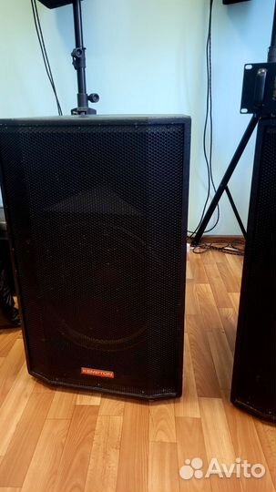 Акустическая система пассивная+усилитель звука