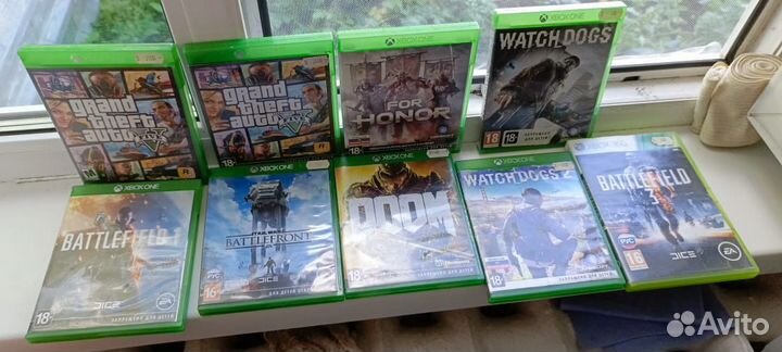 Диски на xbox one