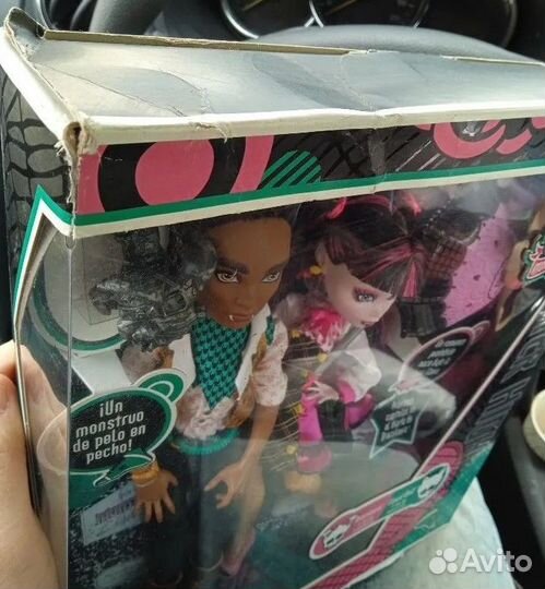 Новый Набор Клод Вульф и Дракулаура с зонтиком