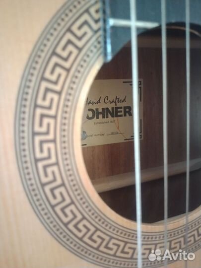 Классическая гитара hohner hc 06
