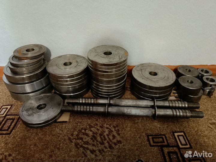 Гантели разборные