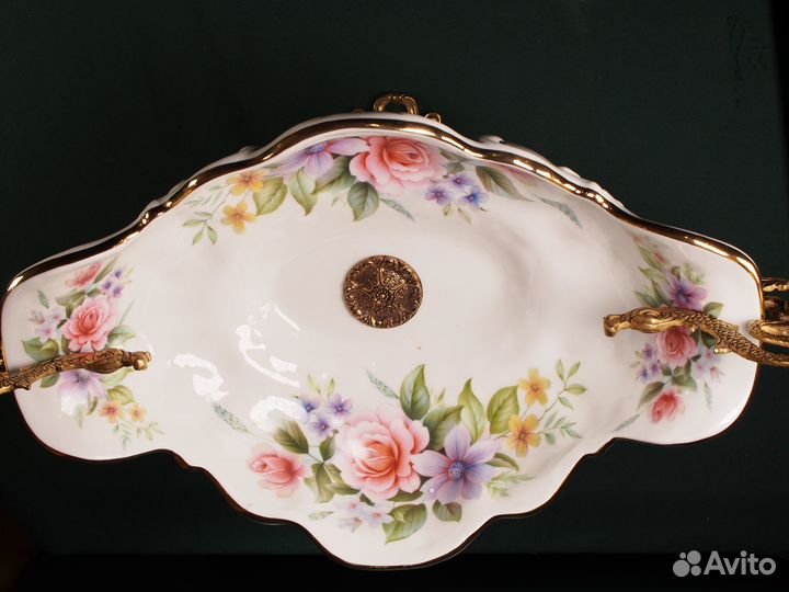 Антикварная ваза-фруктовница. Европа