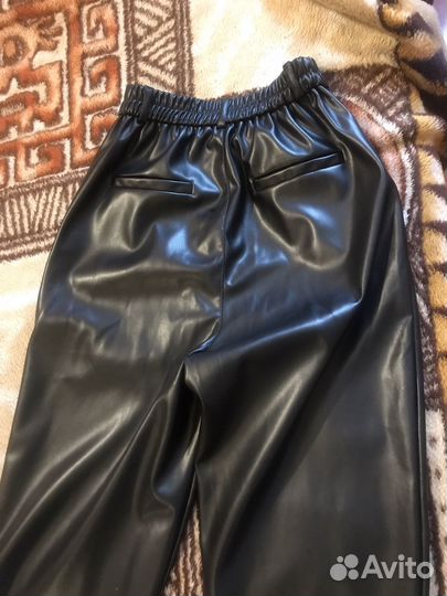 Брюки кожаные р.42-44