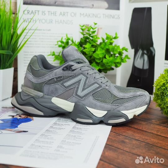 Духовный Кроссовки New balance 9060 серые