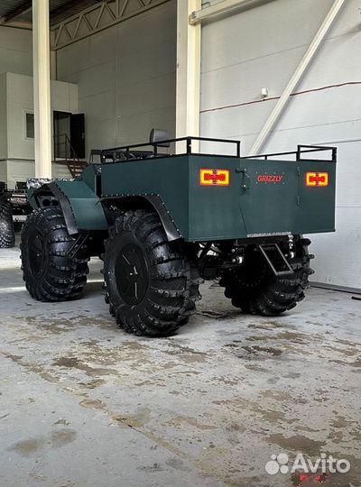 Переломка Grizzly (Снегоход - Болотоход)