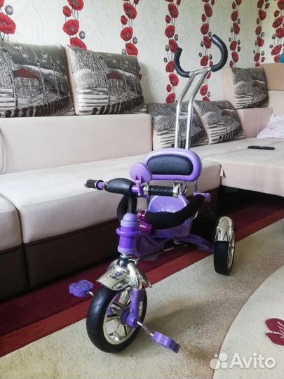 Детский трехколесный велосипед новый