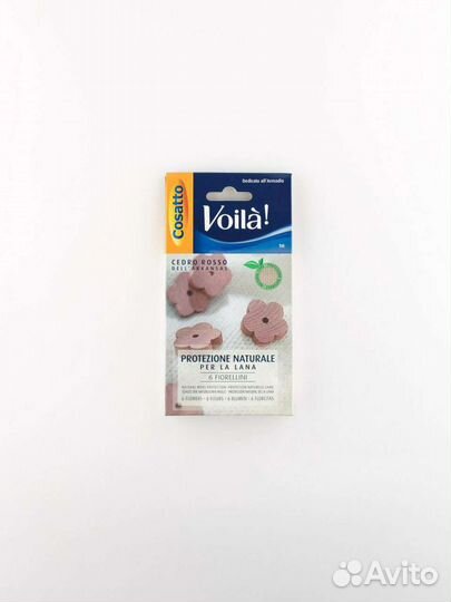 Фигурки-цветочки 6 шт. (антимоль)