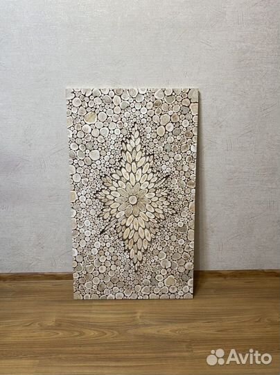 Дизайнерское панно из можжевельника