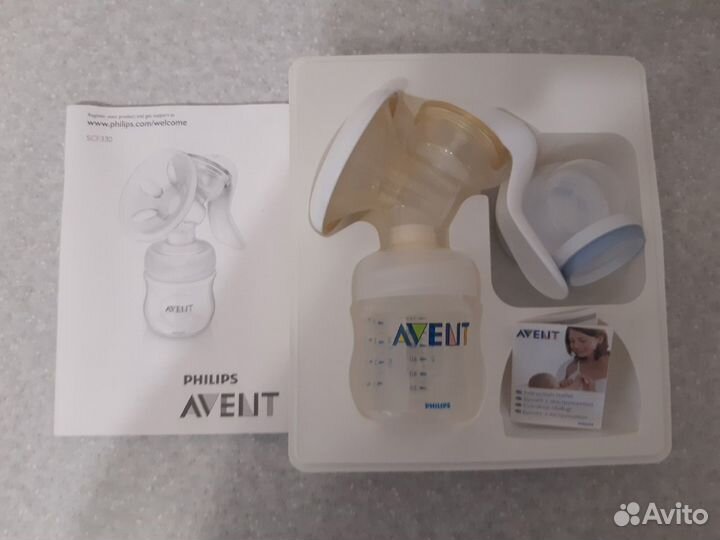 Молокоотсос avent ручной