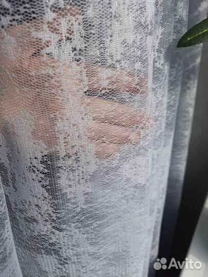 Тюль мрамор новый 5м