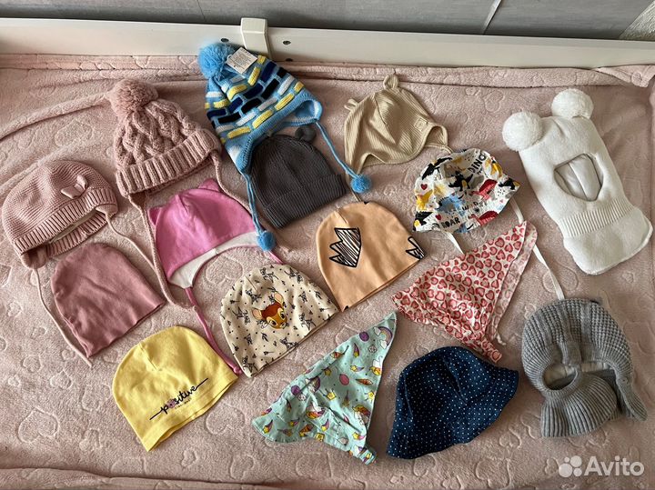 Детские шапки пакетом
