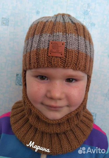 Шапка-балаклава 53-57