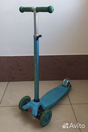 Самокат детский 3-х колесный rush action