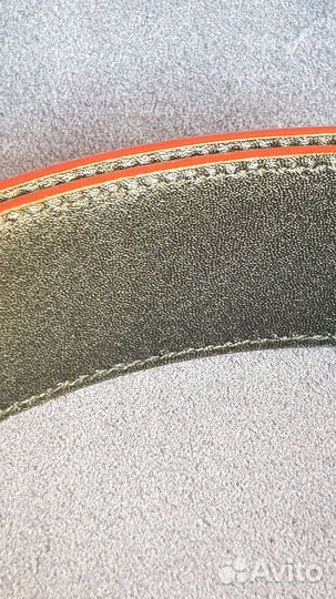 Ремень брючный натуральная кожа двухсторонний 35мм