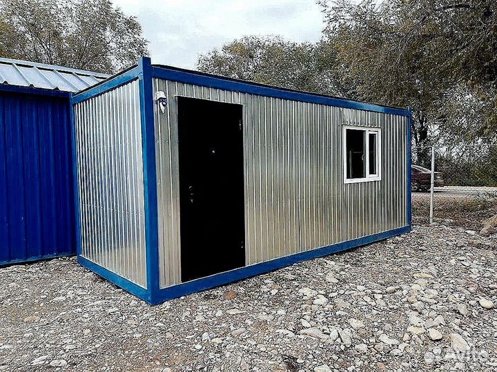 Бытовка строительная 6x2.4