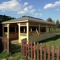 Летняя беседка