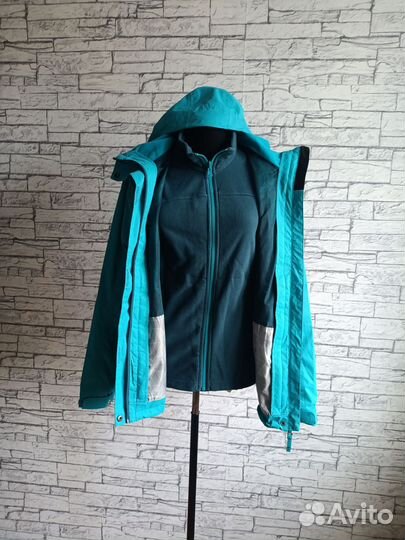 Демисезонная куртка 3 в 1 Decathlon Quechua 42 44