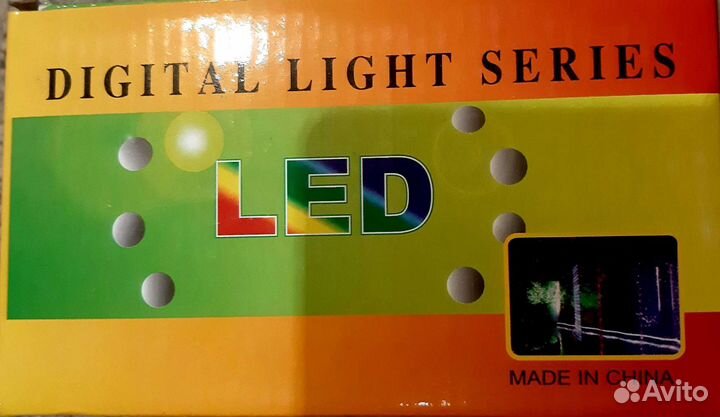 Гирлянда штора с пультом