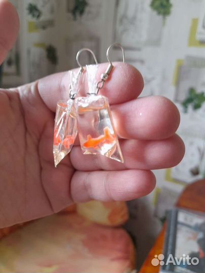 Серьги новые