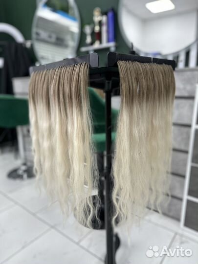 Наращивание натуральных волос