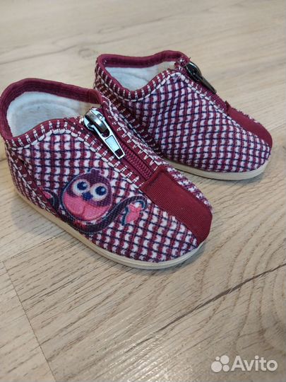 Детские тапочки 19,5 бу