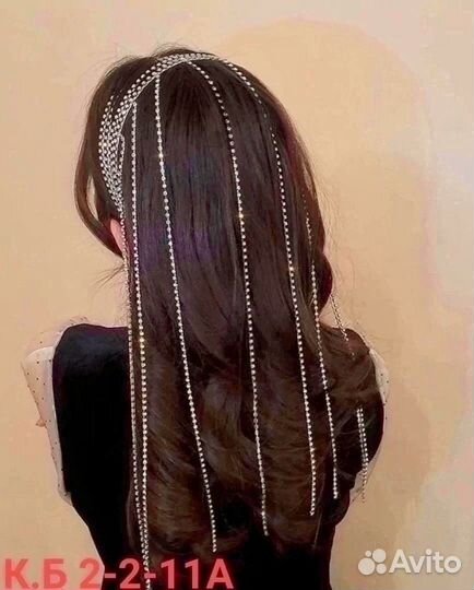 Ободок со стразами