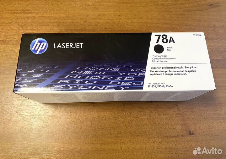 Картридж HP 78A CE278A оригинал