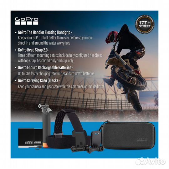 Видеокамера GoPro Hero 12 Special Holiday Bundle (chdrb-121)