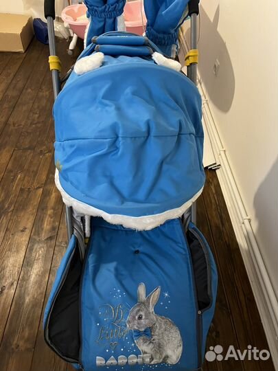 Детские санки коляска бу