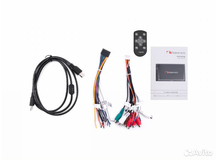 Процессор магнитола 2 din Nakamichi NAM1630 8RCA