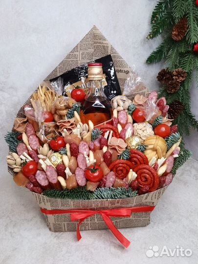 Съедобные букеты для мужчин