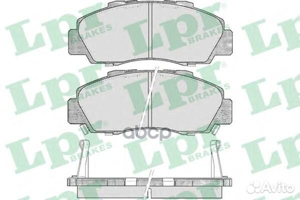 Колодки тормозные honda accord 91-98/CR-V 95-02