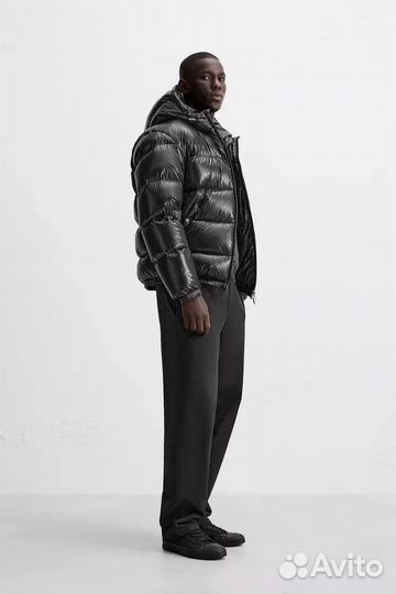 Пуховик zara moncler puffer jacket