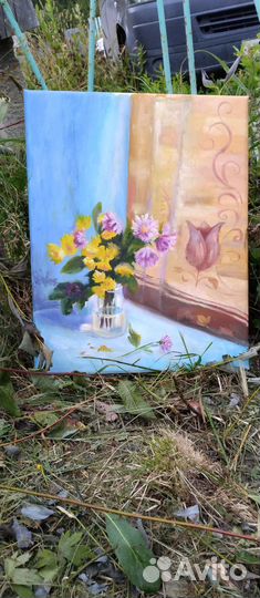 Картина маслом на холсте большая