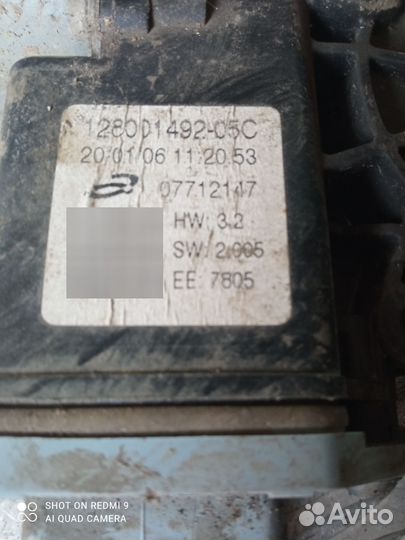 Стеклоподъёмник передний левый Renault Duster 2020