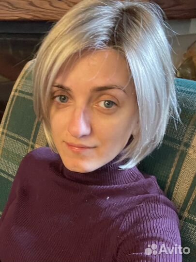 Парик из синтетических волос (модакрил)