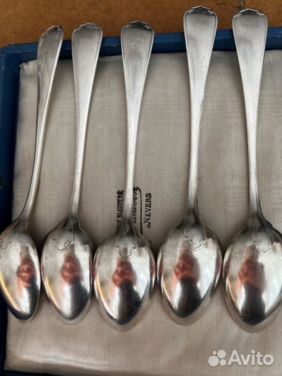 Набор антикварных чайных ложек Christofle