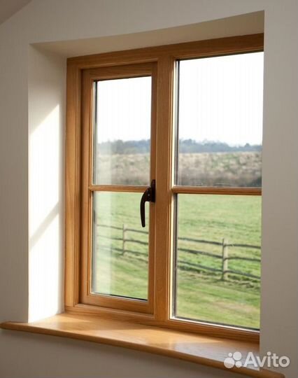Окна деревянные