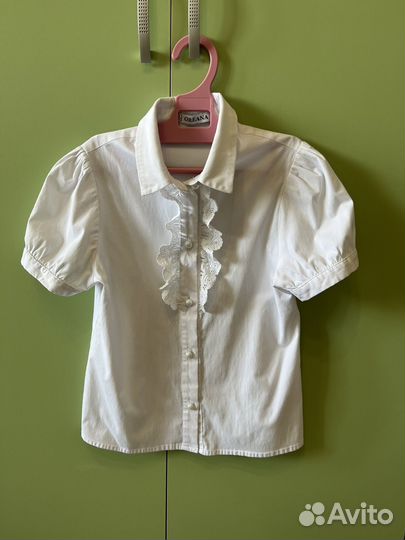 Блузки на девочку 134 140