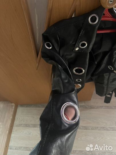 Куртка из экокожи shein