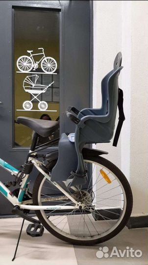 Детское велокресло заднее