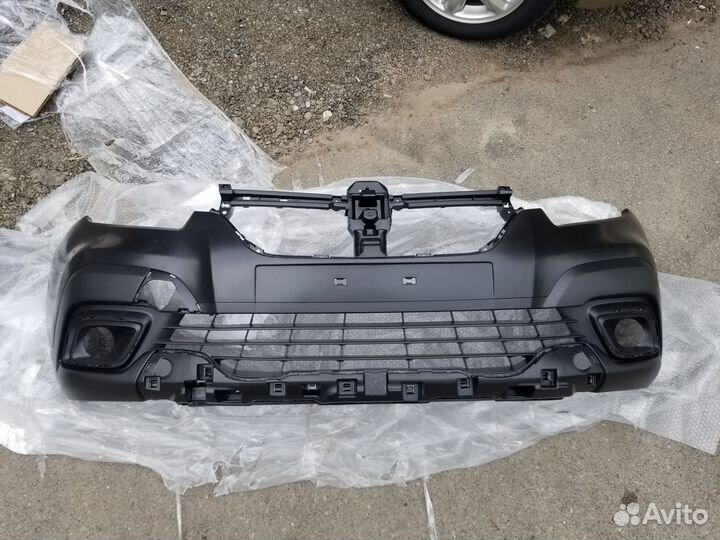 Бампер передний Рено Логан Степвей 2 под покрас