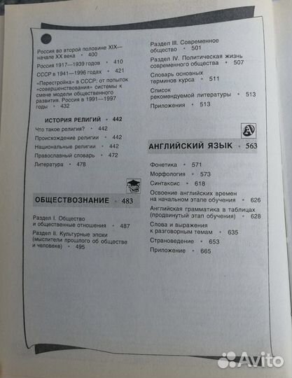 Справочник школьника 5-11 класс