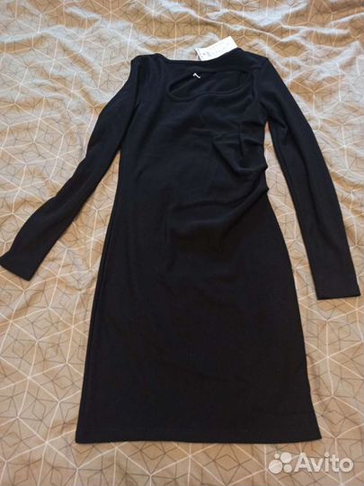 Платье чёрное cropp