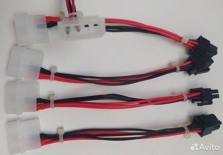 Переходник для питания видеокарты 6 Pin, 8 Pin