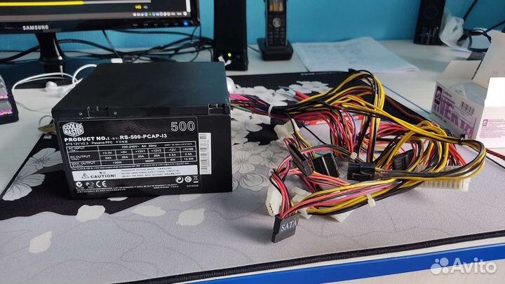 Блок питания cooler master 500w