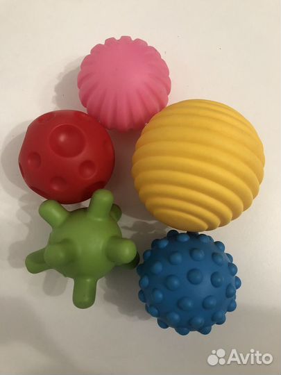 Тактильные развивающие мячики