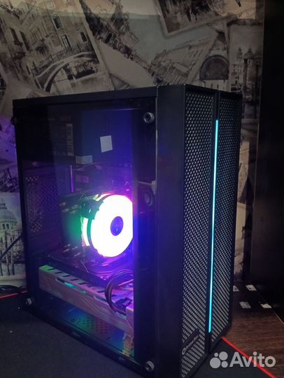 Игровой пк с rx 580 8gb, xeon e5 2689, 16gb